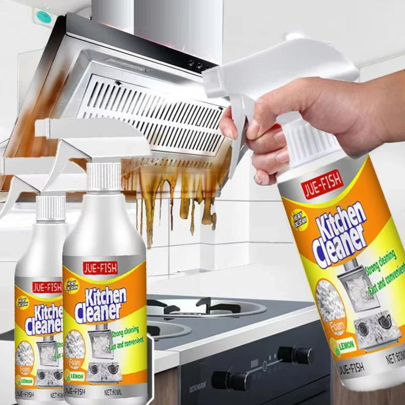 Portable 60ml All Purpose Kitchen Cleaner Spray | Oil, Dirt & Rust Remover