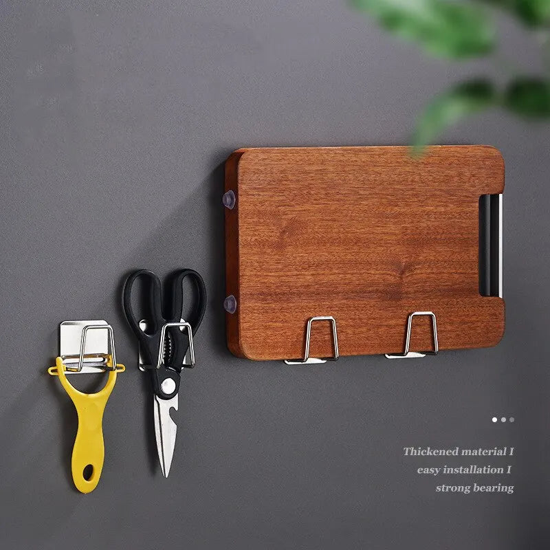Stainless Steel Sink Sponge Rack | Inner Wall Drain Holder for Kitchen