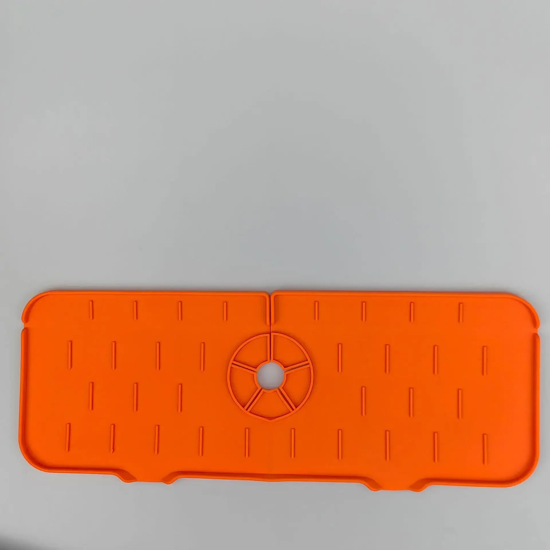 Silicone Kitchen Faucet Mat | Sink Splash Catcher & Countertop Drain Pad