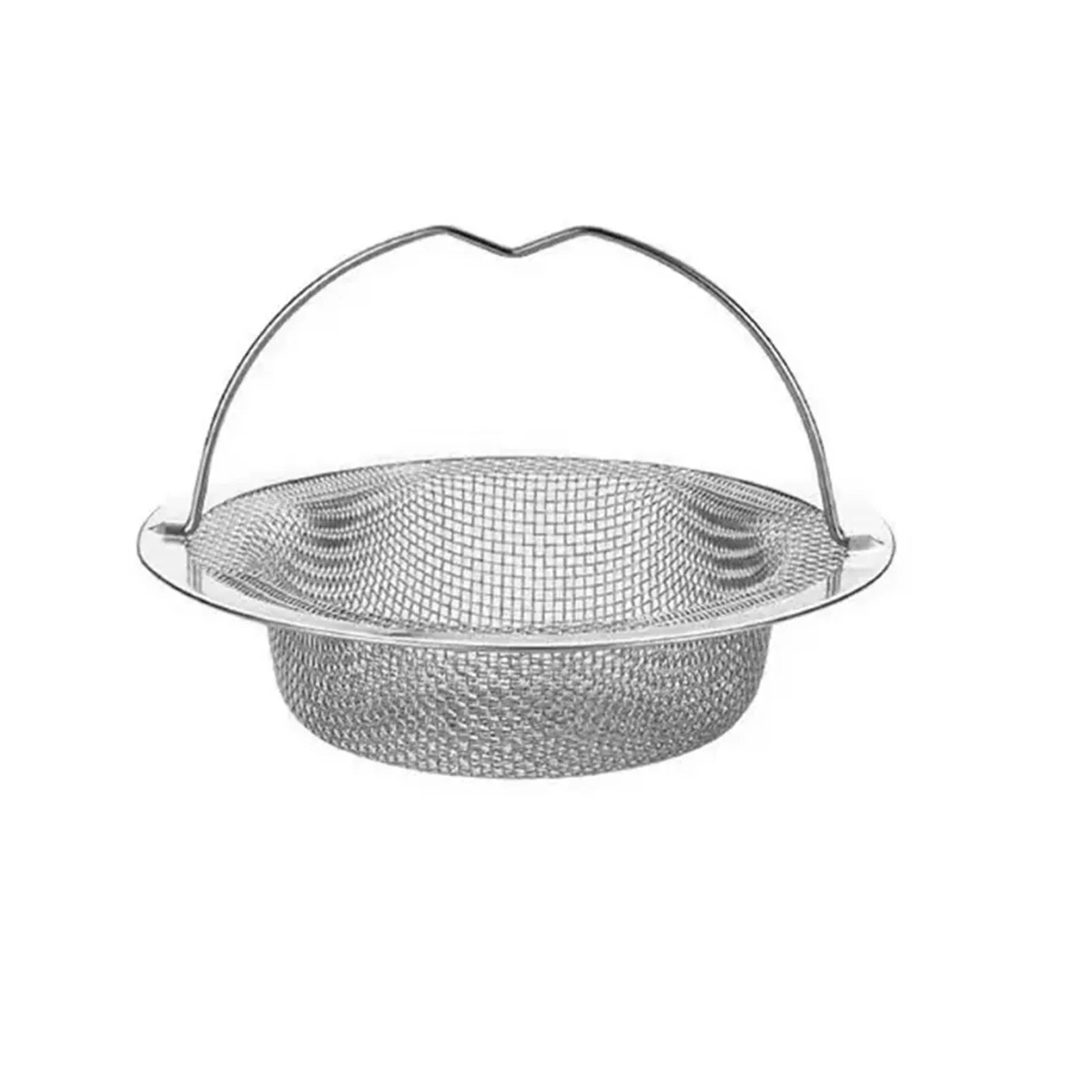 Stainless Steel Kitchen Sink Filter | Hair & Food Residue Catcher for Bathtub & Sink