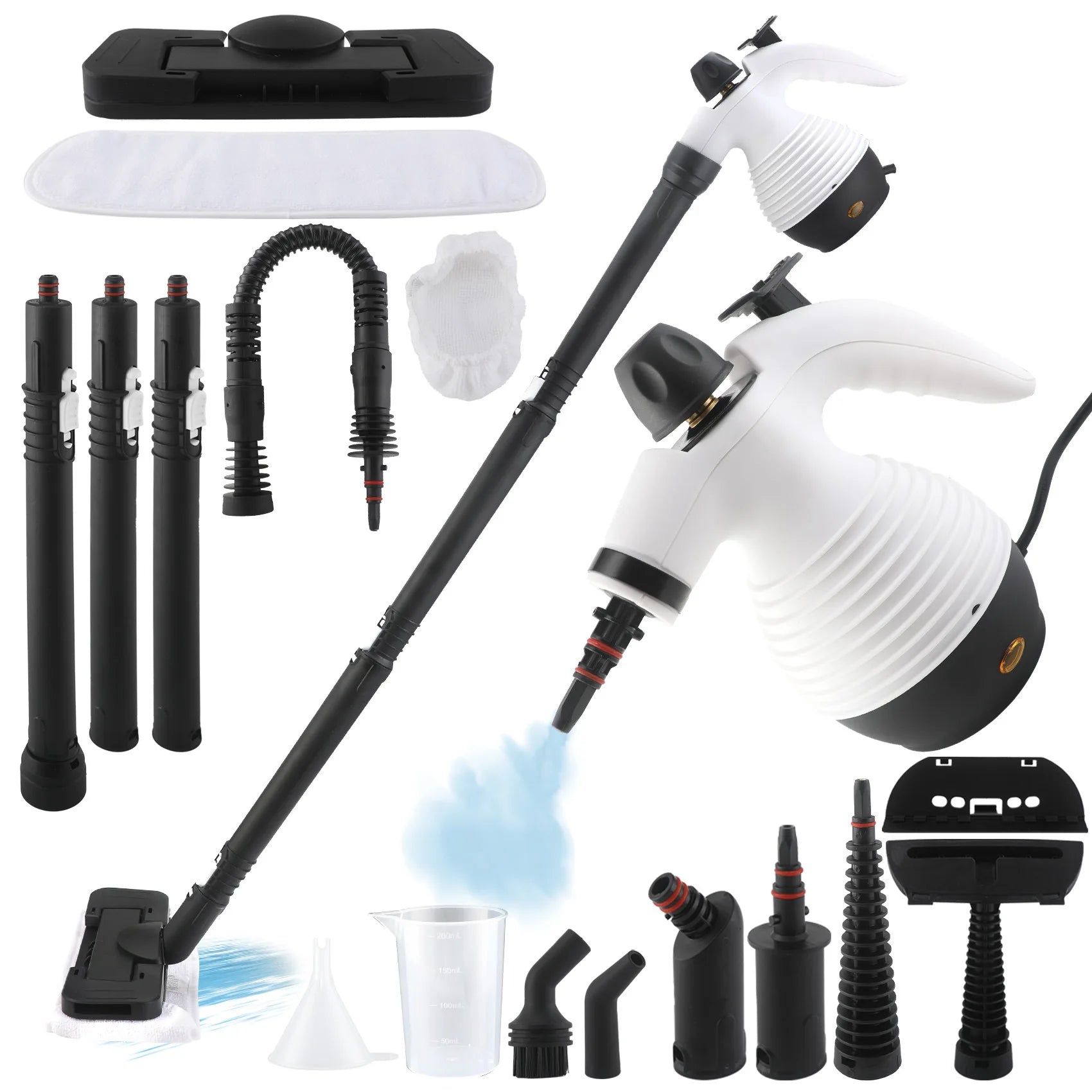 Multifunctional 2-in-1 Steam Cleaner | High-Temperature Sanitizing for Kitchen & Bathroom