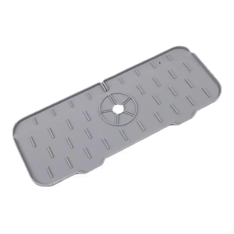 Silicone Kitchen Faucet Mat | Sink Splash Catcher & Countertop Drain Pad