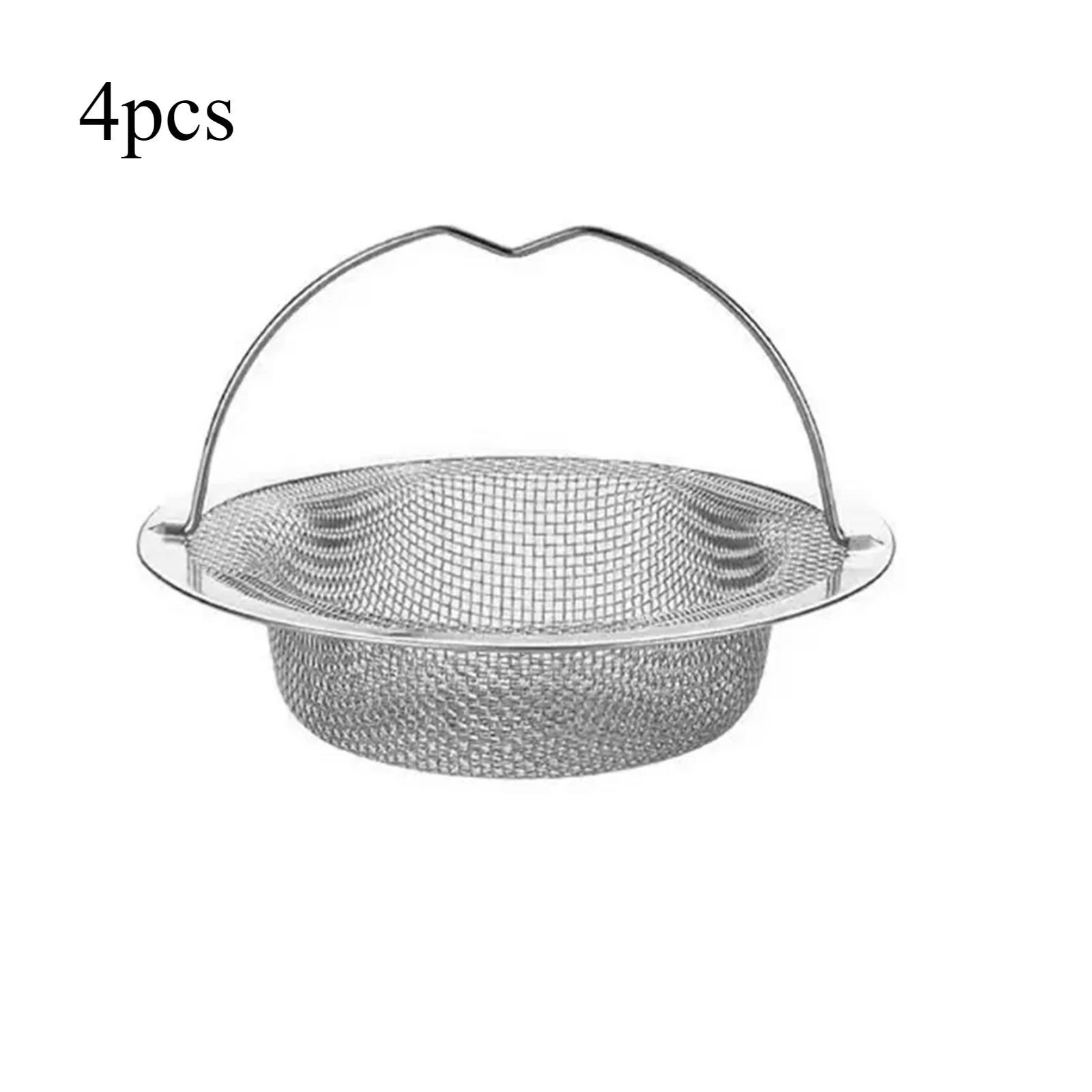 Stainless Steel Kitchen Sink Filter | Hair & Food Residue Catcher for Bathtub & Sink