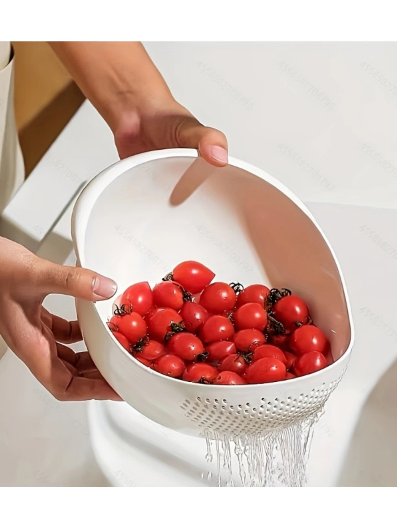 Rice Drainage Basket | Multi-Purpose Fruit & Vegetable Sieve Kitchen Strainer