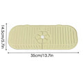 Silicone Kitchen Sink Splash Guard Mat | Faucet Pad & Countertop Protector