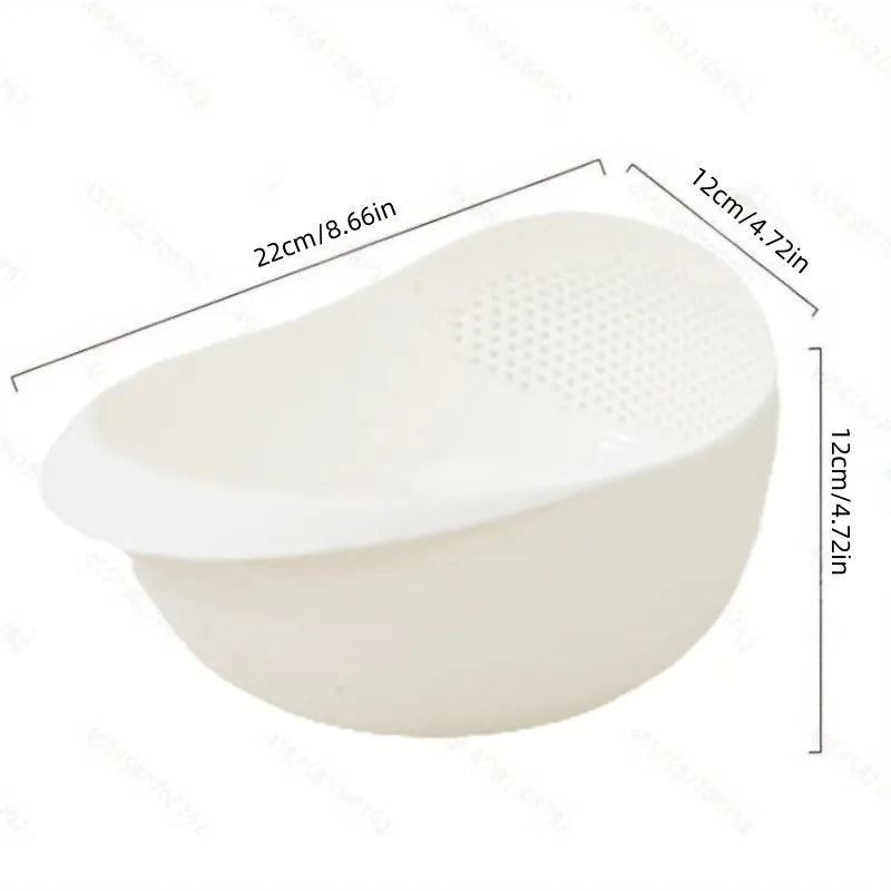 Rice Drainage Basket | Multi-Purpose Fruit & Vegetable Sieve Kitchen Strainer