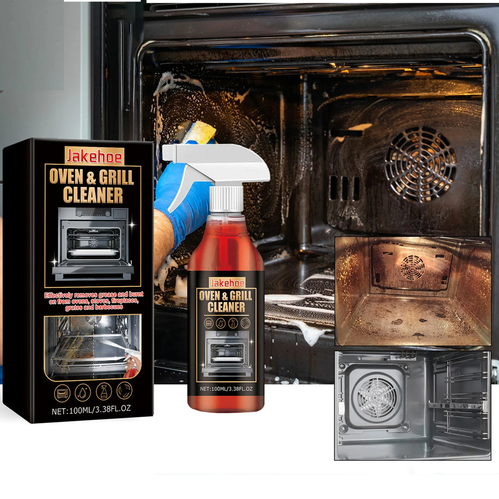 Heavy Duty Oven & Grill Cleaner Foam Spray | Kitchen Grease Remover