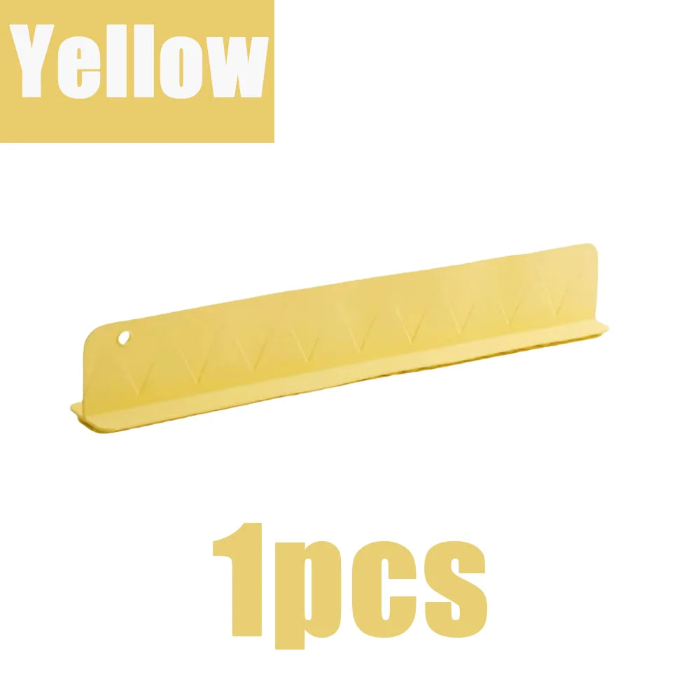 Silicone Sink Baffle Splash Guard | Non-Slip Suction Cup Water Dam