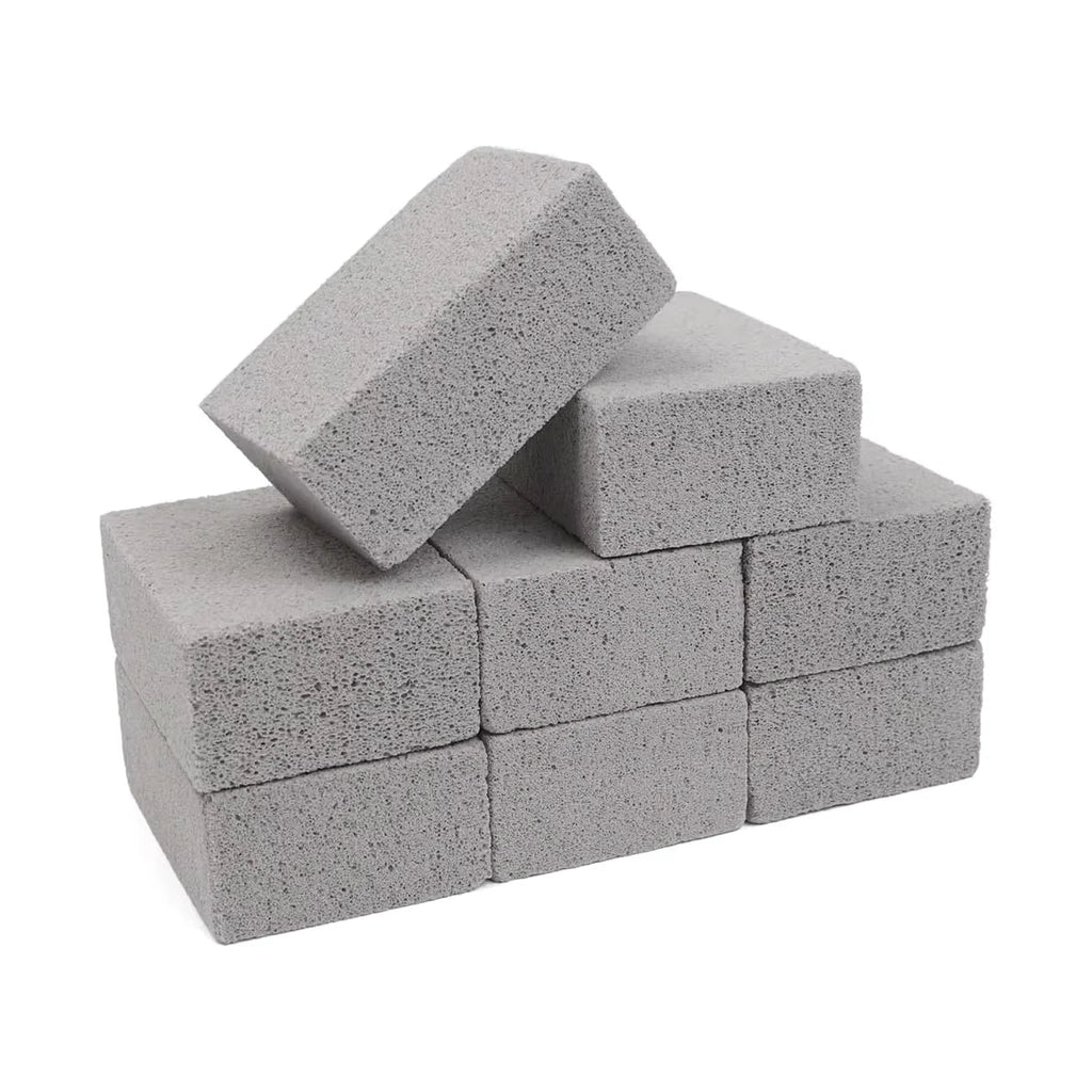 BBQ Grill Cleaning Brick Block | Grill Stone Rack Stains & Grease Cleaner