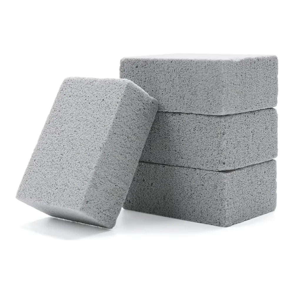 BBQ Grill Cleaning Brick Block | Grill Stone Rack Stains & Grease Cleaner
