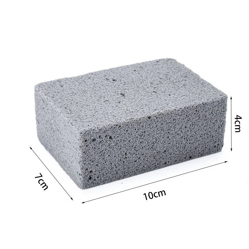 BBQ Grill Cleaning Brick Block | Grill Stone Rack Stains & Grease Cleaner