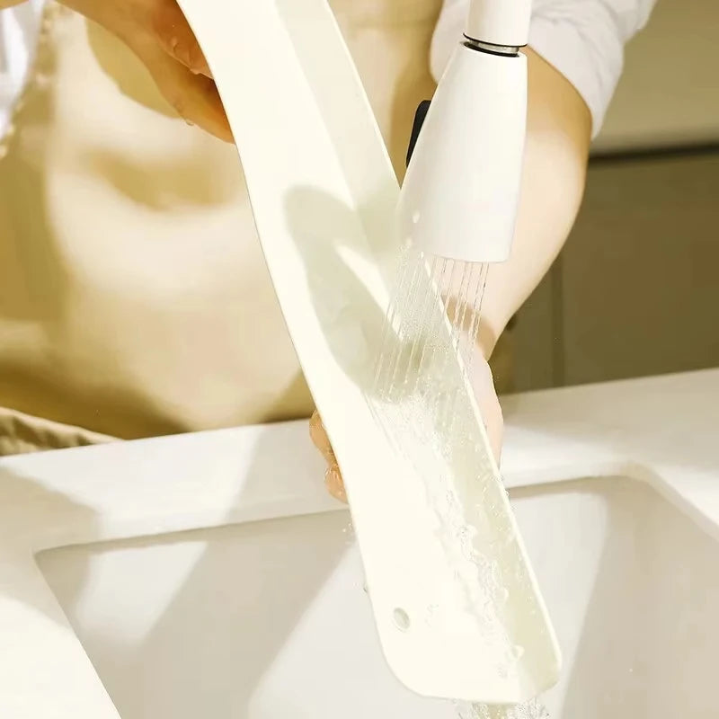 Silicone Sink Baffle Splash Guard | Non-Slip Suction Cup Water Dam
