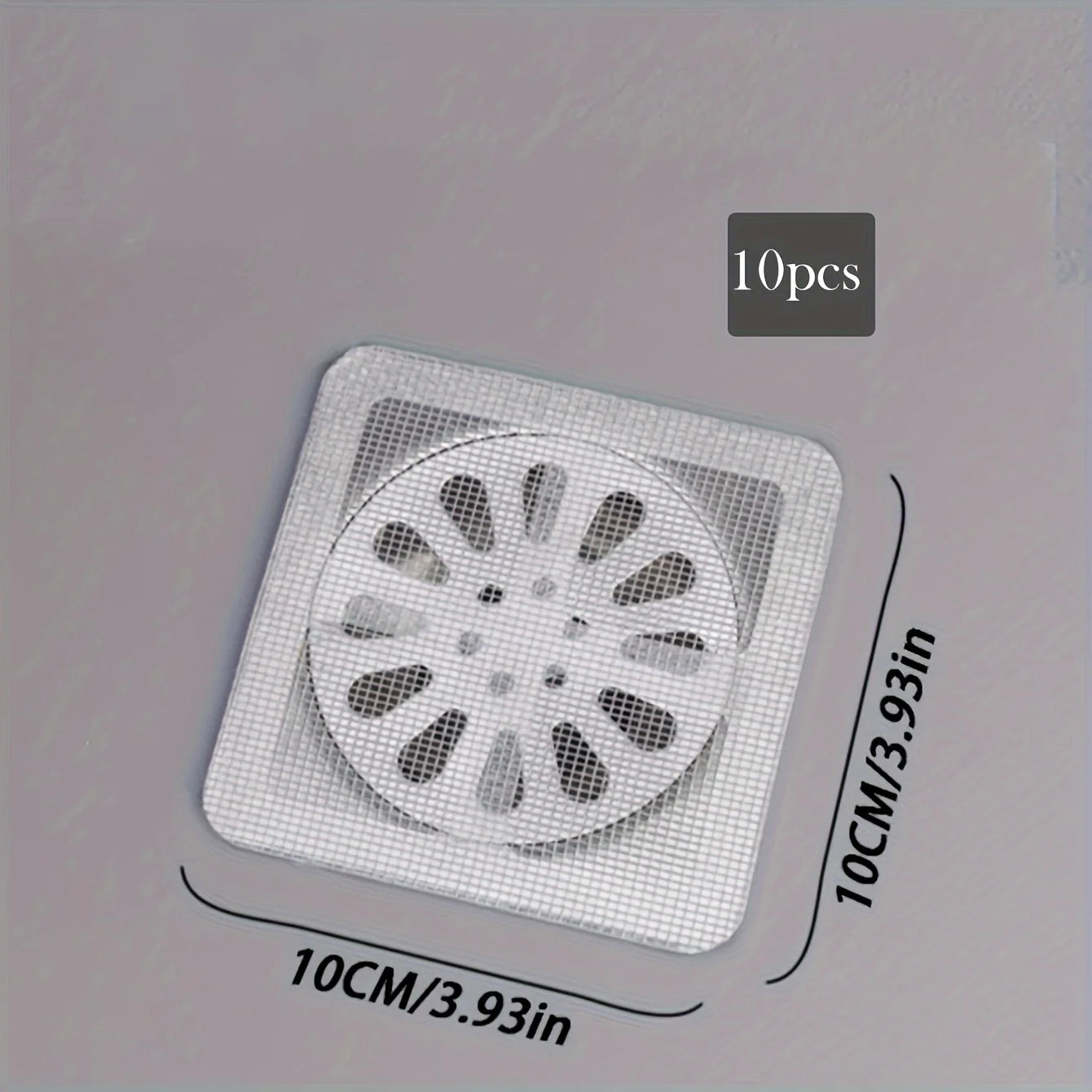 Floor Drain Sticker Hair Filter Net | Insect-Proof Self-Adhesive Sewer Mesh