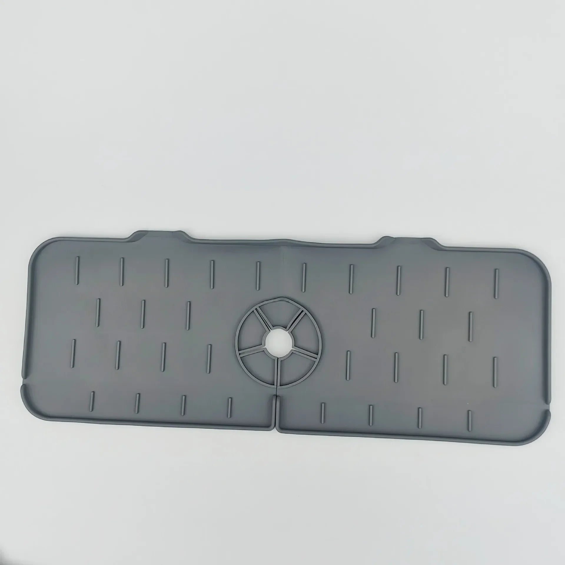 Silicone Kitchen Faucet Mat | Sink Splash Catcher & Countertop Drain Pad