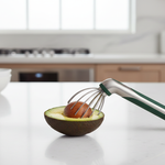 Smart Avocado Slicer Pro in use slicing avocado on kitchen counter